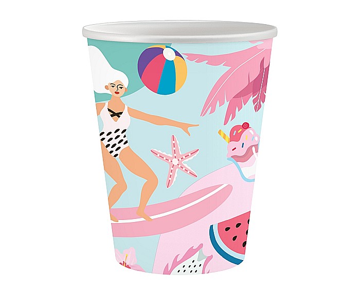 GOD PAHARE CARTON Summer collection - Let's Party, surfing, 250ml 6/set PG-KPS6 [1]