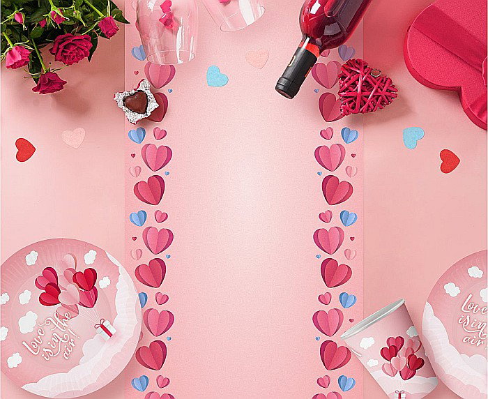 GOD FARFURII CARTON Love Is In The Air, pink, 18cm 6/set PG-TLR6 [2]