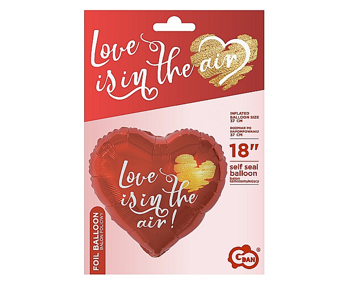 GOD BALON FOLIE ALUMINIU Love Is In The Air, 46cm FG-SLIA [2]
