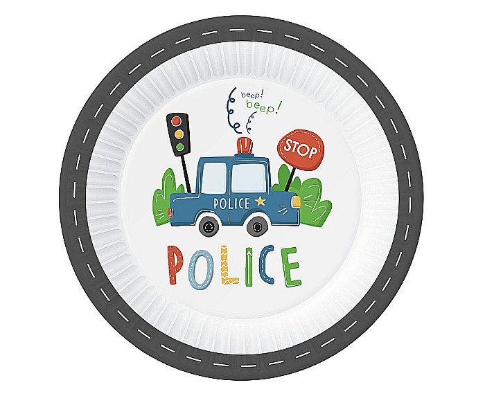 GOD FARFURII CARTON Police, 23cm 6/set PW-TPO9 [1]