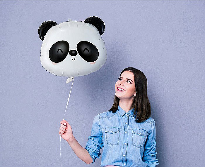 GOD BALON FOLIE ALUMINIU Panda, 43x37cm, head BF-HPAN [2]