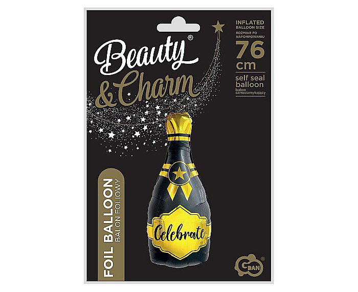 GOD BALON FOLIE ALUMINIU B&C Champagne - Celebrate, 35x76cm PF-BFCE [3]