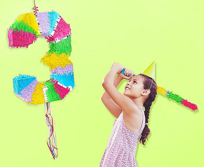 GOD PINATA PARTY CIFRA 3 50*35*7.5CM PASTEL WM-PCP3 [2]