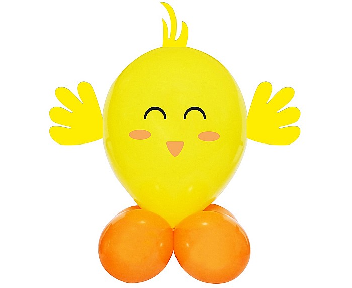 GOD SET BALON SMART Cute Animals - Chicken, 13-30cm, 7pcs GZ-UZKU [1]