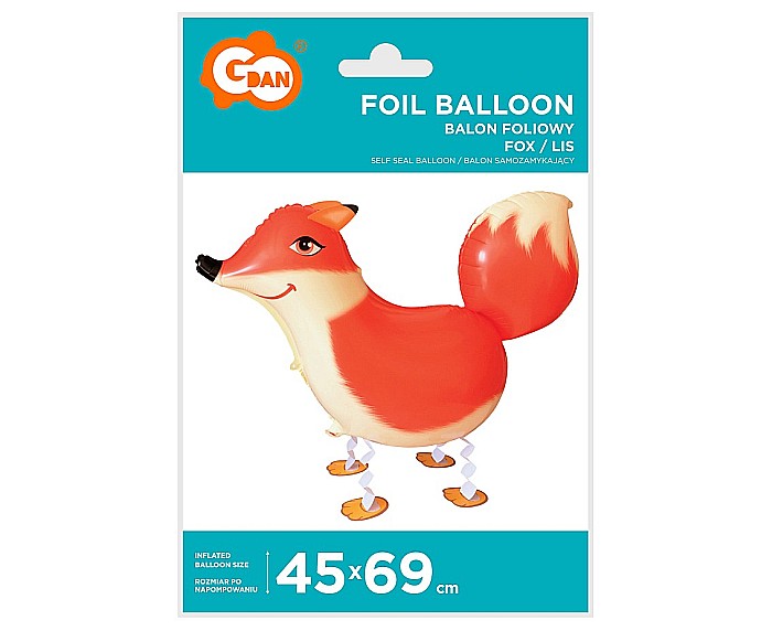 GOD BALON FOLIE ALUMINIU Fox, 45*69cm, walking balloon BF-HLIC [3]