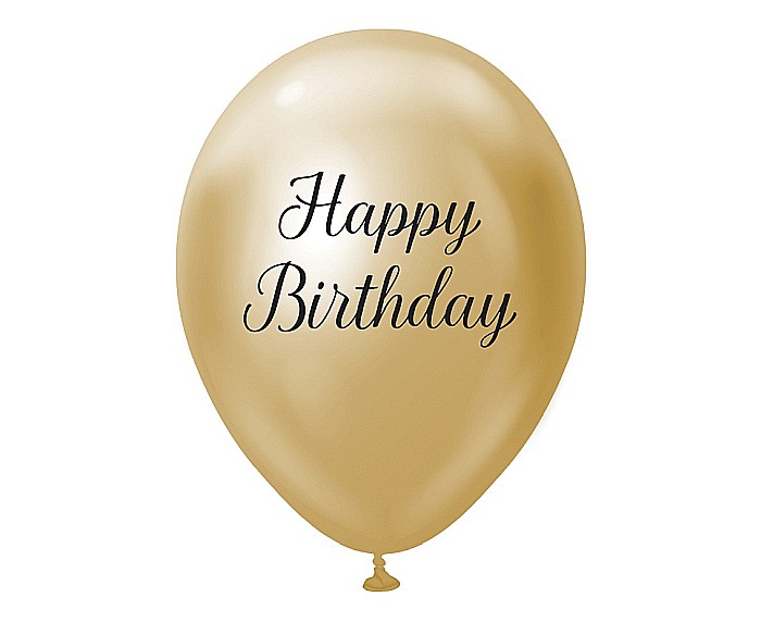 GOD BALOANE Happy Birthday, platinum l. gold, 5/SET GZ-ZHB5 [2]