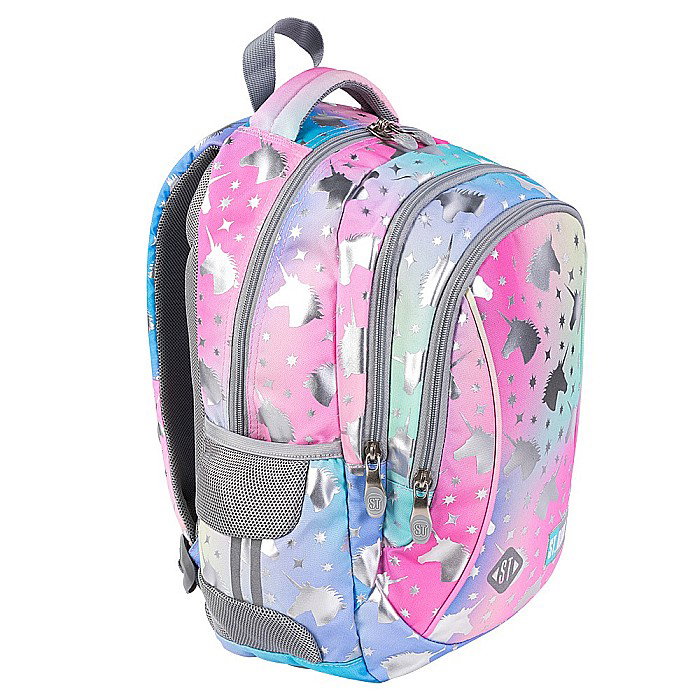 MA RUCSAC SCOLAR ST.RIGHT 3 COMPARTIMENTE OMBRE UNICORN BP-26 645112 [2]