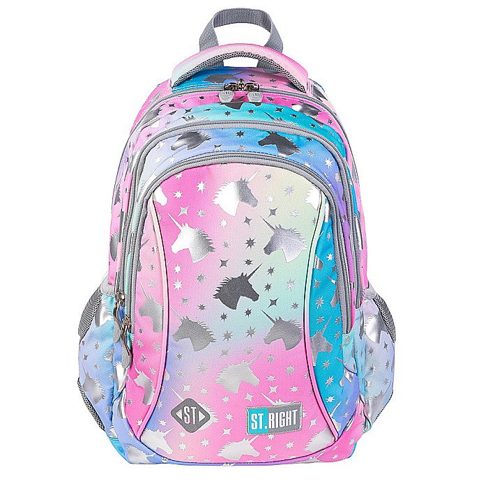 MA RUCSAC SCOLAR ST.RIGHT 3 COMPARTIMENTE OMBRE UNICORN BP-26 645112 [3]