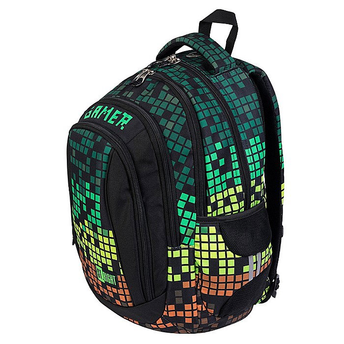 RUCSAC SCOLAR ST.RIGHT 4 COMPARTIMENTE PIXEL GAMER BP-04 645747 [4]