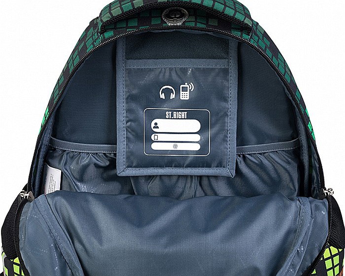 RUCSAC SCOLAR ST.RIGHT 4 COMPARTIMENTE PIXEL GAMER BP-04 645747 [9]