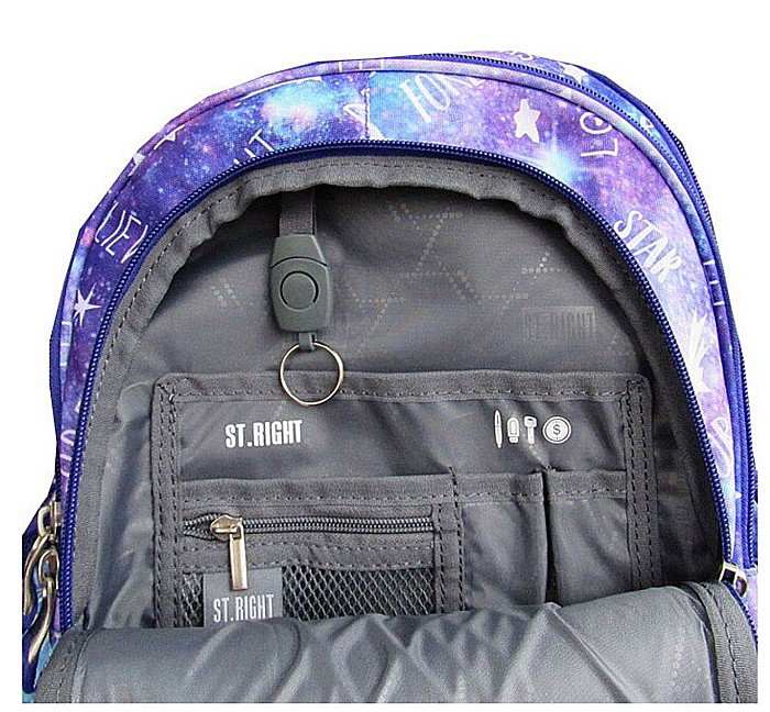 MA RUCSAC SCOLAR ST.RIGHT 4 COMPARTIMENTE GALAXY GIRL BP-58 654152 [4]