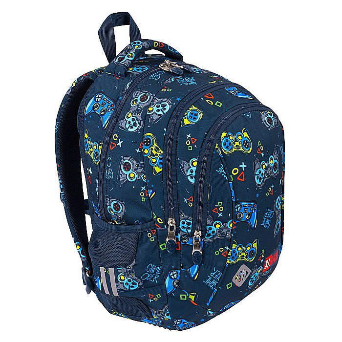 MA RUCSAC SCOLAR ST.RIGHT 3 COMPARTIMENTE BP-26 COLOUR PADS 667794 [2]