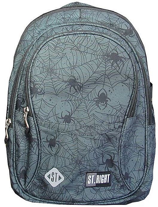 MA RUCSAC SCOLAR ST.RIGHT 4 COMPARTIMENTE SPIDER WEB BP-06 674518 [1]