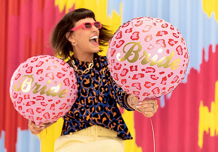 PD BALON FOLIE ALUMINIU Bride, 45cm FB136 [3]