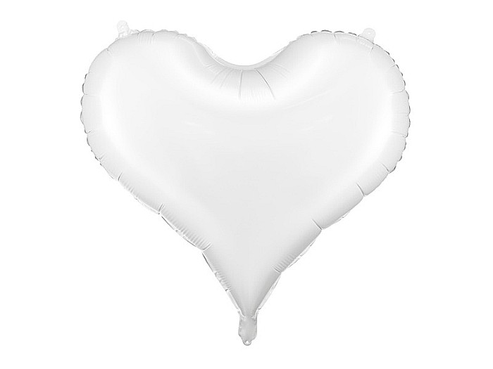 PD BALON FOLIE ALUMINIU Heart, 75x64.5cm, white FB141-008 [2]