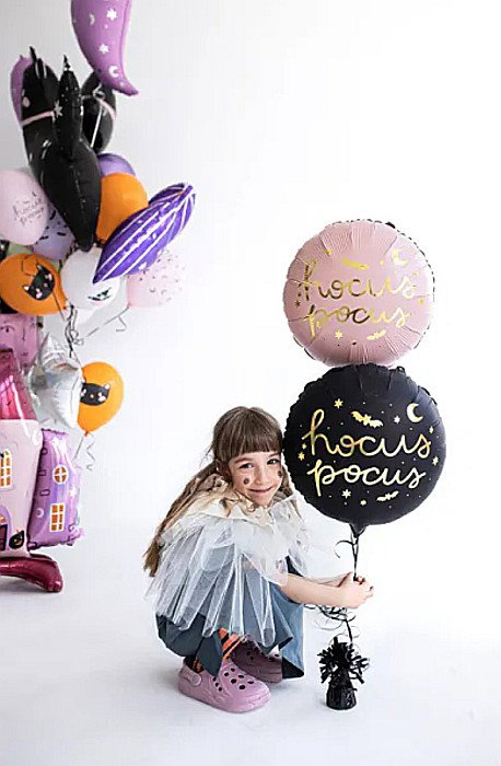 PD BALON FOLIE ALUMINIU Hocus Pocus, 45cm, black FB149 [2]