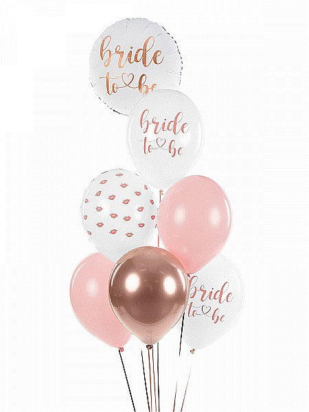PD BALOANE Balloons 30cm, Bride to be, mix 6/set SB14P-328-000-6 [2]
