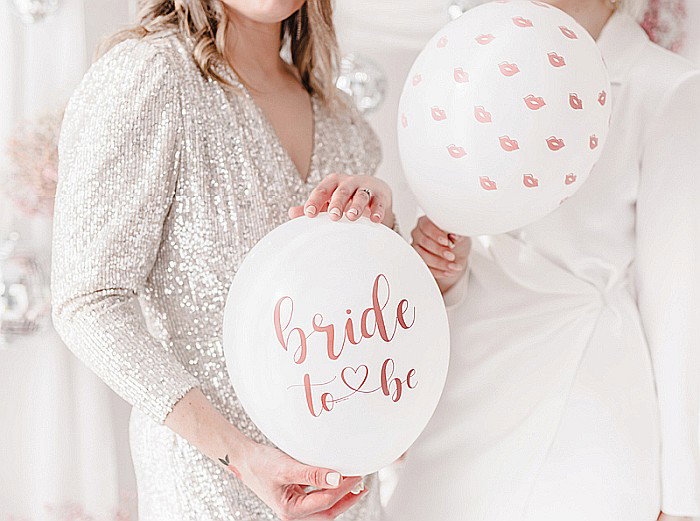 PD BALOANE Balloons 30cm, Bride to be, mix 6/set SB14P-328-000-6 [5]