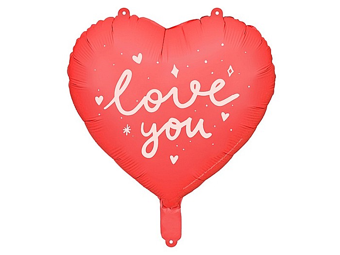 PD BALON FOLIE ALUMINIU Heart "i love you", 45cm, mix FB171 [2]