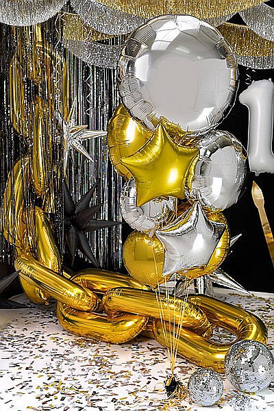 PD BALON FOLIE DE ALUMINIU 59 cm, gold FB177-019 [1]