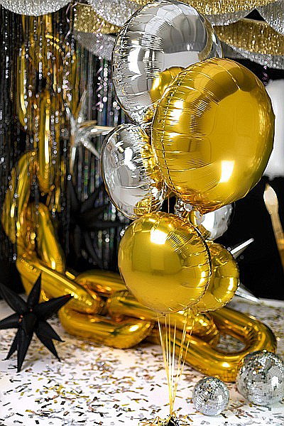 PD BALON FOLIE DE ALUMINIU 59 cm, gold FB177-019 [5]