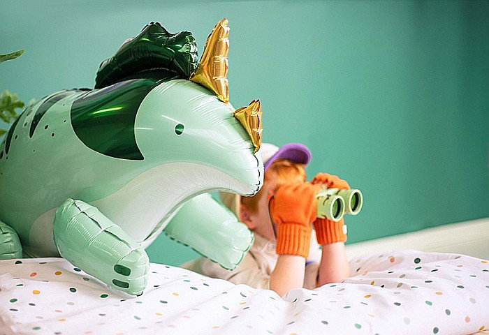 PD BALON FOLIE ALUMINIU Triceratops, 101x60.5cm, green FB186 [5]