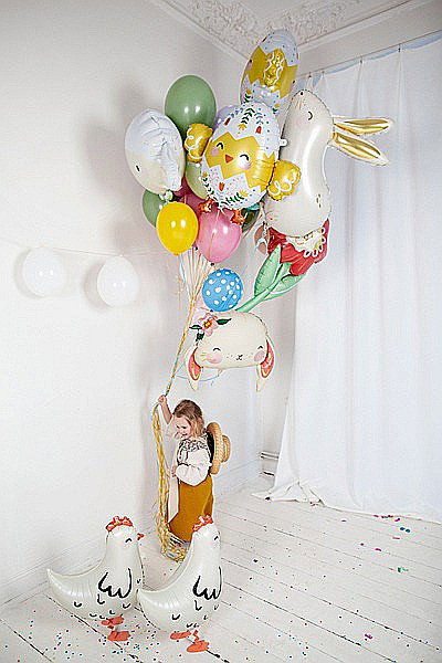 PD BALON FOLIE ALUMINIU Chick, 78.5x64.5cm, mix FB198 [5]