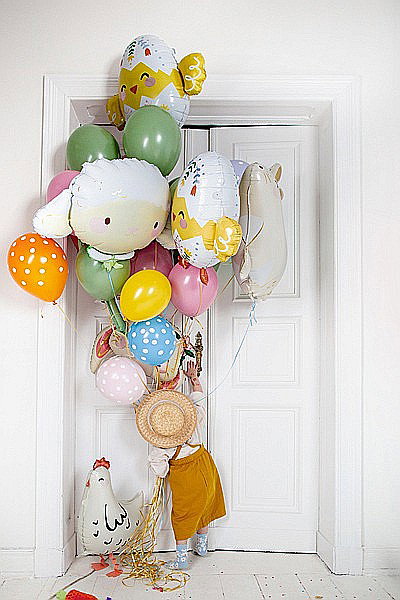 PD BALON FOLIE ALUMINIU Chick, 78.5x64.5cm, mix FB198 [6]