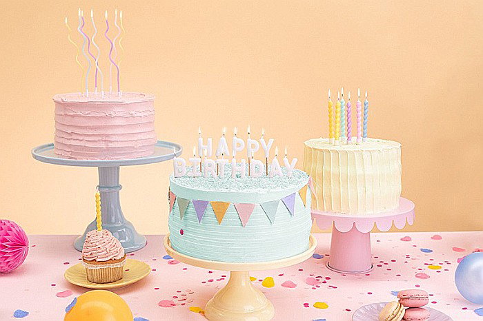 PD LUMANARI TORT Happy Birthday, white, 2.5cm 13 litere SCS-13-008 [4]