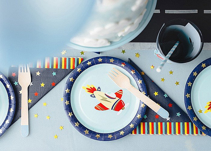 PD FARFURII CARTON Airplane, 18x18cm, mix 6/set TPP87 [5]