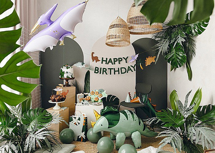 PD BANNER Happy Birthday Dino, 3m, mix GRL106 [5]