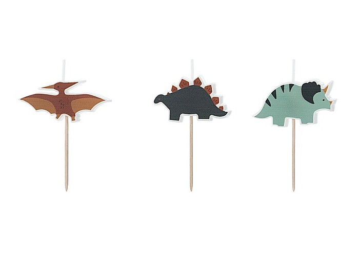 PD LUMANARI TORT Dinosaurs, 3cm, mix 3/set SCS-20 [2]
