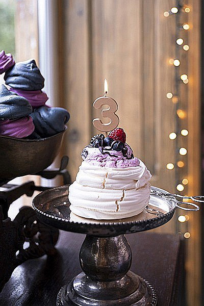 PD LUMANARI TORT Number 3, rose-gold, 4.5cm SCU12M-3-019R [2]
