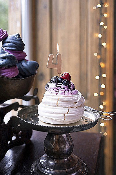 PD LUMANARI TORT Number 4, rose-gold, 4.5cm SCU12M-4-019R [2]