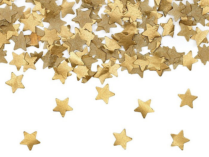 PD CONFETTI CANNON Golden stars, 20cm TUKSU20-019 [3]