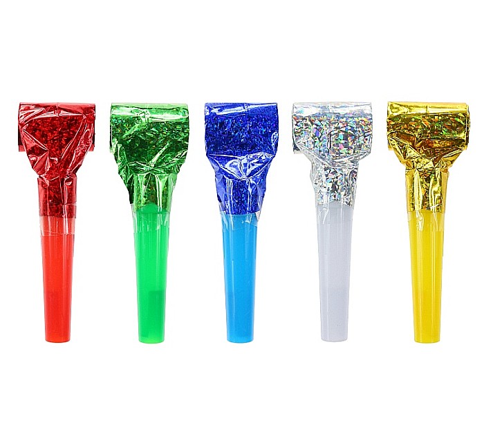 GOD FLUIERE DIN HARTIE PARTY Holographic blowouts, 4cm 6/set PZ-TRH6 [1]