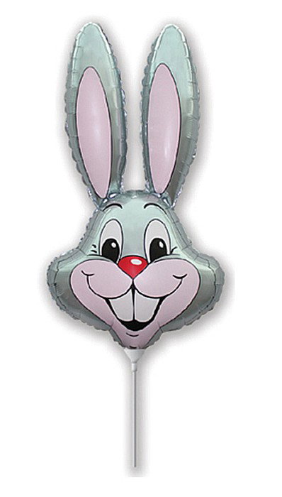 GOD BALON FOLIE ALUMINIU Rabbit, 36cm, grey 902537 [1]