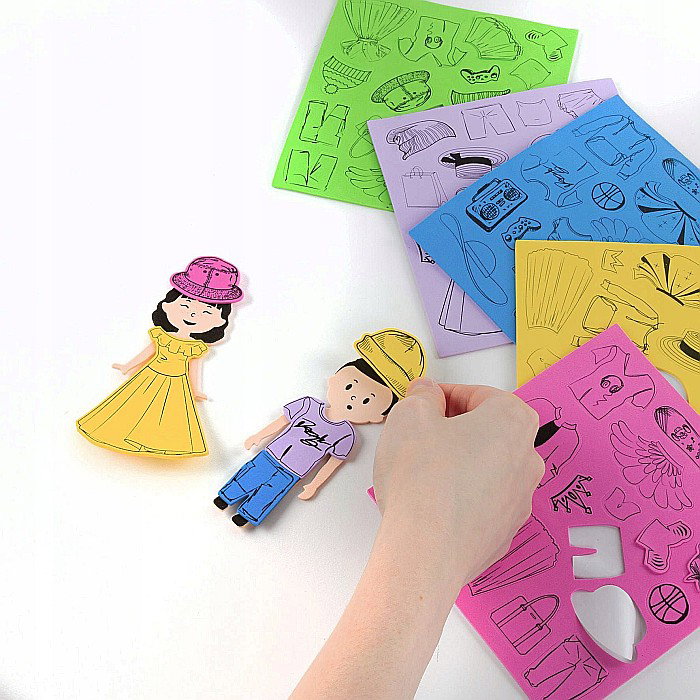 DE SET CREATIV 80 STICKERE FASHION STYLING KIDEA MS80KA [3]
