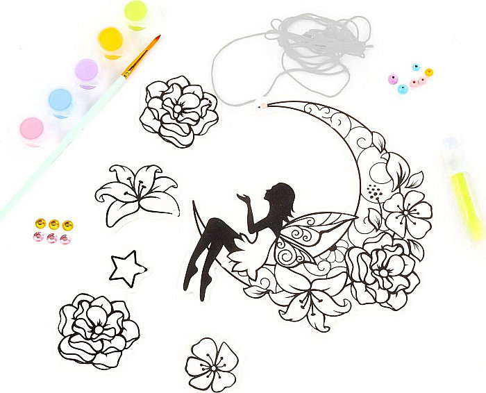 DE SET CREATIV DREAM CATCHER MAGIC GLOW IN THE DARK LMSCMAKA [2]