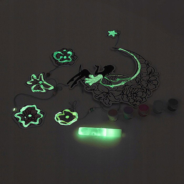 DE SET CREATIV DREAM CATCHER MAGIC GLOW IN THE DARK LMSCMAKA [7]