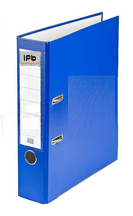 BIBLIORAFT PLASTIFIAT IPB 5 CM ALBASTRU 20204521J [1]