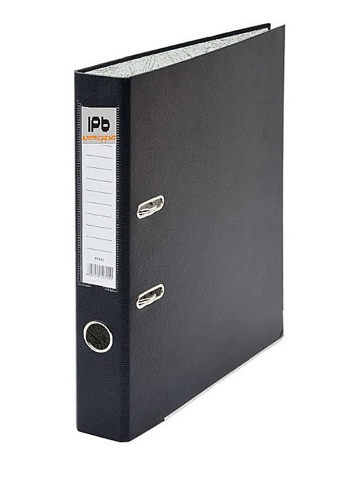 BIBLIORAFT PLASTIFIAT IPB 5 CM NEGRU 20204522J [1]
