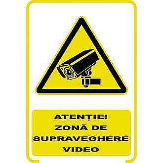 TEM INDICATOR PROTECTIE-SUPRAVEGHERE VIDEO 803231 [1]