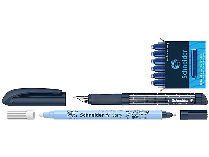 SCR SET SCHNEIDER EASY STILOU BLEUMARIN cu PIC si PATROANE 4679 [2]