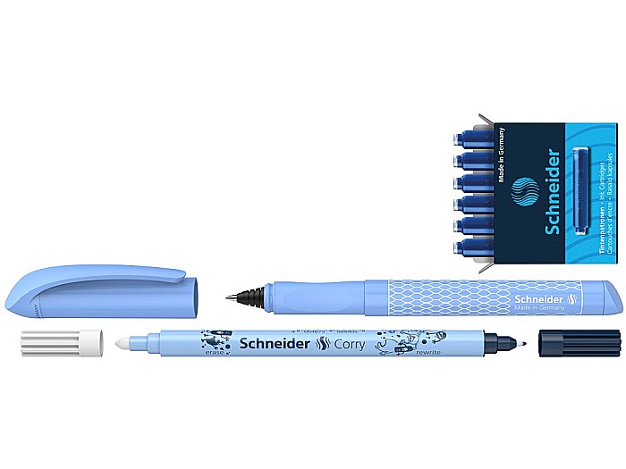 SCR SET SCHNEIDER EASY ROLLER BLEU cu PIC si 6 PATROANE 4678 [2]