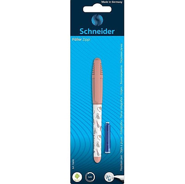 SCR STILOU SCHNEIDER ZIPPI CU REZERVA 2909 ROZ [1]