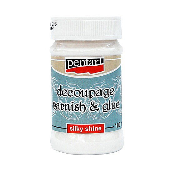 CA ADEZIV DECUPAJ SI LAC PENTART 100ML SILKY SHINE 102/641 [1]