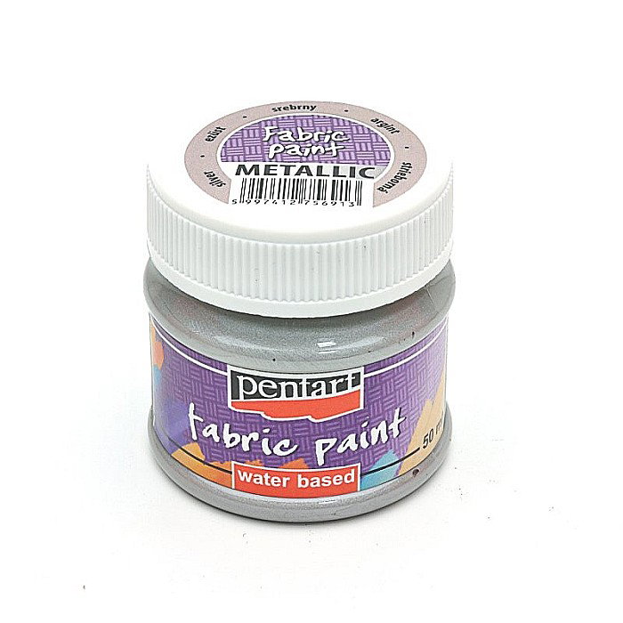 VOPSEA TEXTILE 50ML METALIC PENTART SILVER 756913 [1]