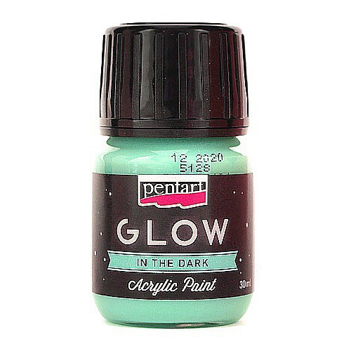CA CULORI ACRIL FOSFORESCENTE ALBASTRU 30ML PENTART 16484 [1]