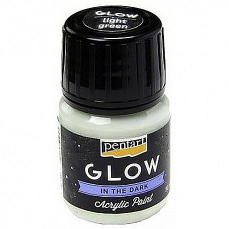 CA CULORI ACRILICE FOSFORESCENTE VERDE DESCHIS 30ML PENTART 16487 [1]
